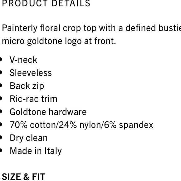 Gorgeous set floral print silk D&G trousers & bustier🤩🤤🔥 - Picture 10 of 10